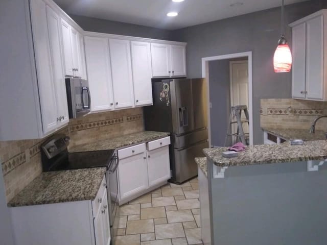 Remodeled kitchen